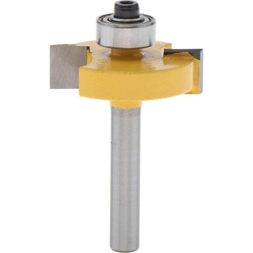 1/4 Shank Extra Long 2" Blade 3/8" Cutting Dia. T-Track T-Slot Router Bit Woodworking Cutter