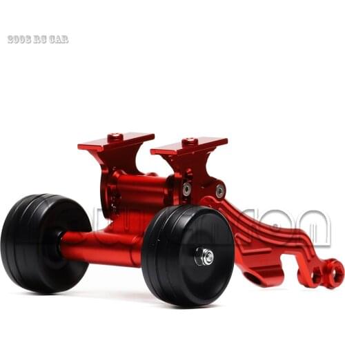 1/8 Alloy Rear Wheelie with Wing Mount Set for ARRMA RC KRATON TALION TYPHON OUTCAST 6S BLX STUNT TRUCK