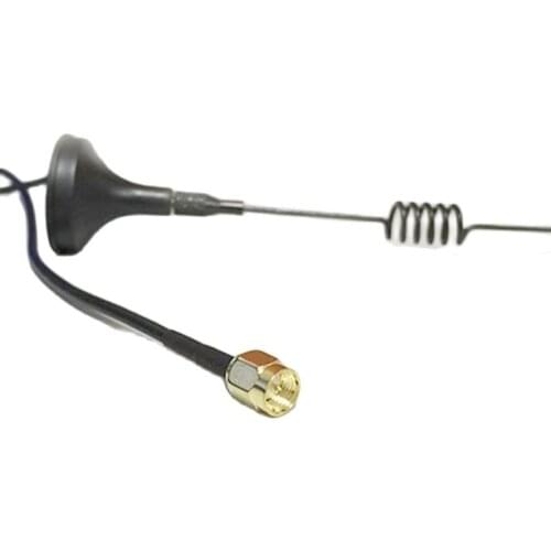 1PC 2.4GHz 5dBi WIFI Antenna SMA Male Plug 3m cable magnetic base wireless router booster