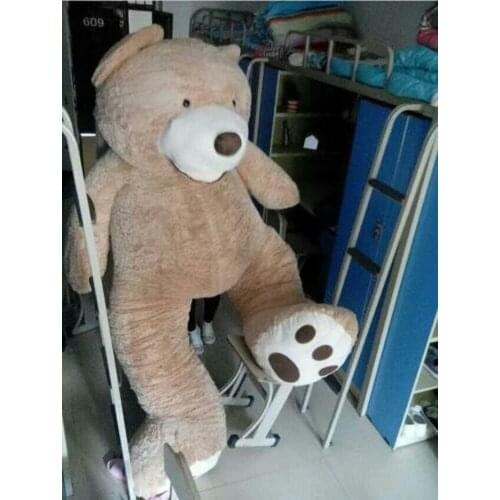 130cm Teddy Bear Plush Jacket Giant Plush Toy Doll No Cotton Only Jacket Skin Without Filling