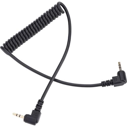 2.5mm Camera Shutter Cable Camera Remote Shutter Release Connecting Cord Cables For Canon Camera Accessories