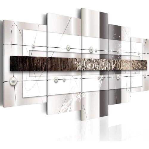 5 Pieces Printed abstract Flower series Canvas Oil Painting Decoration Wall Picture In Living Room Modern Canvas Art PJMT-B-267