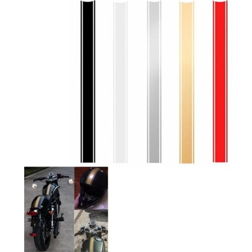 50*4.5cm Motorcycle Tank Cowl Sticker Vinyl Stripe Decal Motorbike Decoration