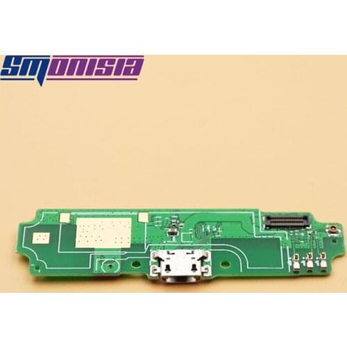 Smonisia 50pcs For Red Mi 4A USB Plug Charge Board Charging Port Flex Cable Charger Dock Flex Connector