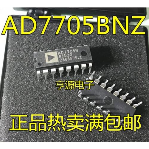 AD7705 AD7705BN AD7705BNZ DIP16 16-bit New Original Converter