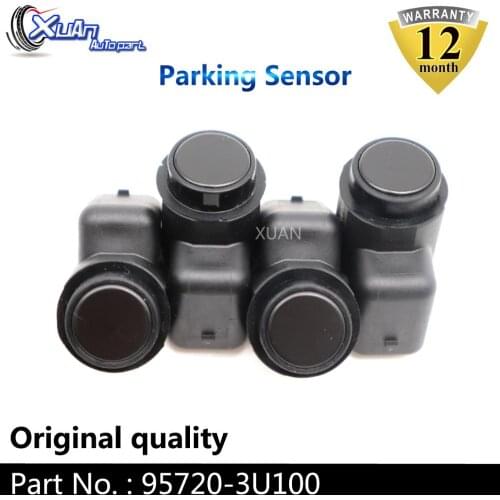 XUAN 4pcs Car PDC Parking Sensor Bumper Reverse Assist 95720-3U100 For Hyundai Kia Sportage 4MS271H7C 957203U100 4MS271H7A