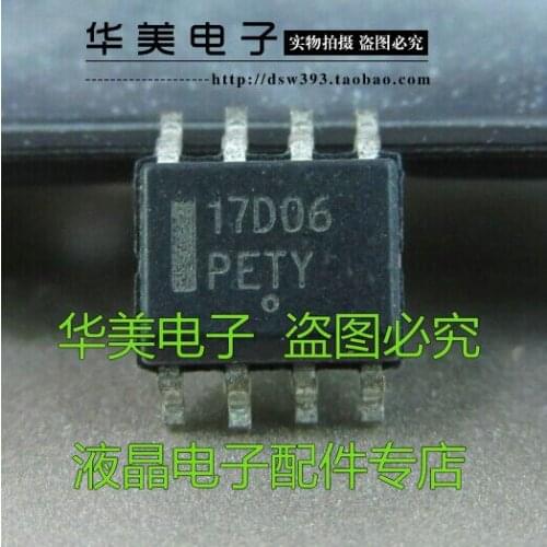 Free Delivery.17D06 NCP1217D065 genuine LCD power management chip SOP-8