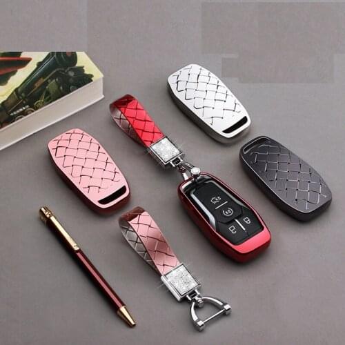 Car Key Case For Ford ESCORT EDGE Ecosport Mondeo MUSTANG F-150 Taurus Explorer Expedition Lincoln 2017 MKC MKZ MKX key Shell