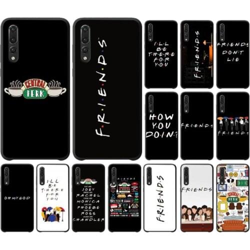 Central Perk Friends Phone Case For Huawei P20 P30 P40 lite Pro P Smart 2019 honor 8X 10 20