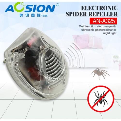 Home Aosion Eletronic & ultrasonic bugs spider cockroach repellent ultrasonic rat repeller pest repeller with LED night light