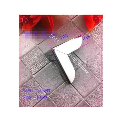 Hardware furniture fittings with iron stainless steel angle corner wrapping DIY luggage accessories