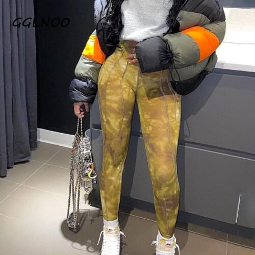 Легинсы с принтом GGLNOO China At AliExpress