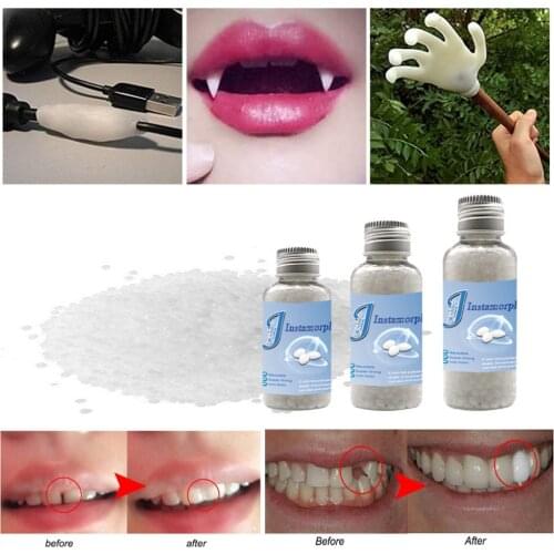 10ML/20ML/30ML Solid Denture Adhesive Glue Oral Cavity Temporary Tooth Filling Solid Material Replace Missing Repair Tools