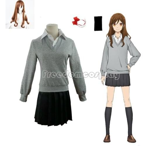 Horimiya Kyouko Hori Cosplay Costume with Socks