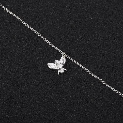 Tiny Honeybee Bracelet Bumble Queen Honey Bee Wasp Bracelet Insect Animal Fly Bird Bumblebee Honeycomb Beehive Bracelets Bangles