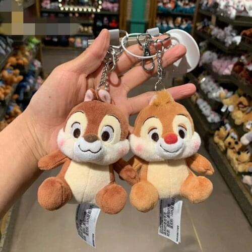New style Shanghai Disney Qiqididi cartoon cute plush key ring key chain bag hanging gift AG2475