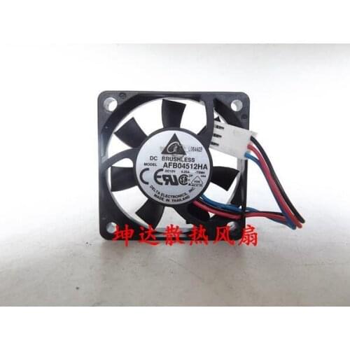 Wholesale original Delta AFB04512HA 4510 45x45x10mm DC 12V 0.25A 3-wire ball bearing cooling fan