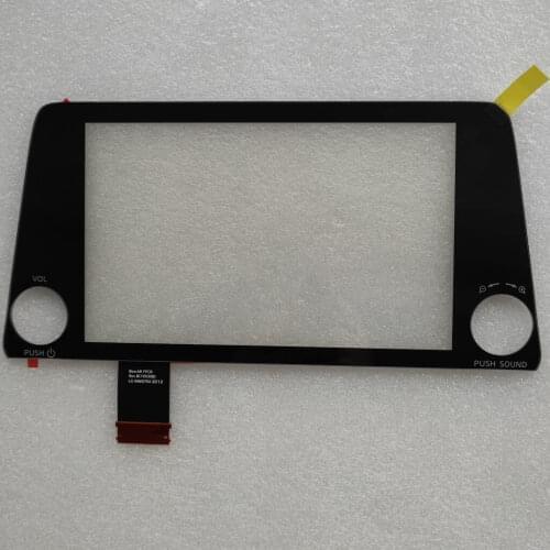 Original 8 Inch 50 Pins Glass Touch Screen Panel Digitizer Lens For 2021 Nissan Juke Car DVD Audio Media Player GPS Navigation