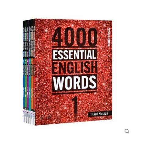 6-12 year 6 book/set 4000 Essential English Words High frequency words with pictures and stories Children English enlightenment