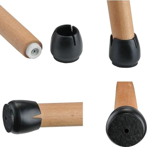 Caps Opening Floor 16Pcs Silicone Furniture Chair Protection Leg Caps Table Protector Table Chair Leg Feet Covers Protectors