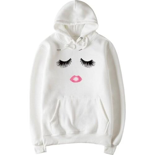 Cute Cartoon Hoodies Woman Hoodies Autumn Winter Sweatshirts Woman Long Sleeve Sweatshirts Fleece