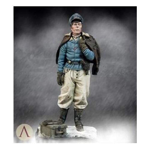 1/24 75mm pilot ancient 75MM toy Resin Model Miniature resin figure Unassembly Unpainted