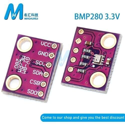 10PCS New GY-68-BMP280 BME280 BMP280 3.3V Digital Barometric Pressure Sensor Module for arduino