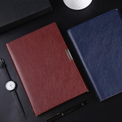 A5 Loose-leaf Notebook School Supplies High-quality PU Notebook 2021 Planner Notepad Meeting Record Book Business Office Book