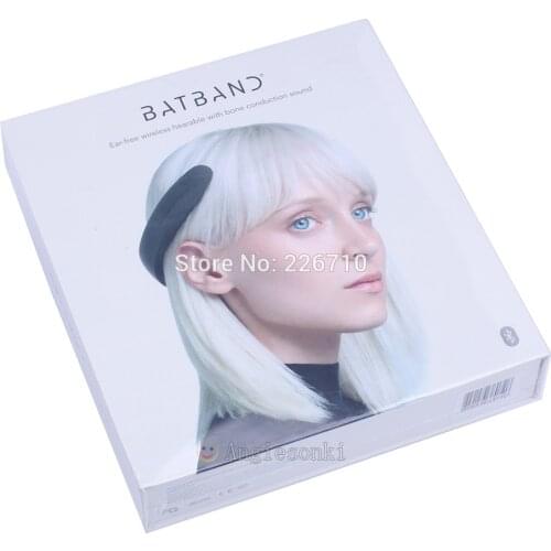 Batband Wireless Bluetooth 4.1 bone conduction sound headphone with microphone