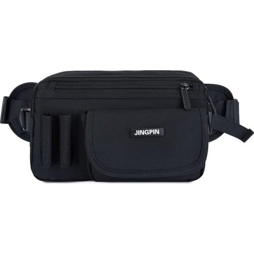 Men Oxford Waist Packs Fanny Pack Belt Laser Chest Bag Phone Pouch Sling Bags