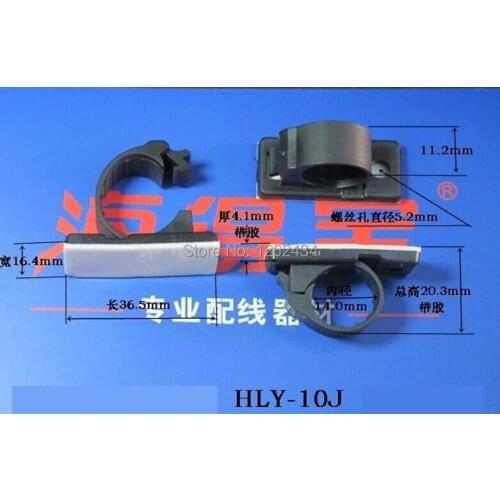 HLY-10J Paste type wiring fixing seat Adhesive Tie Mount