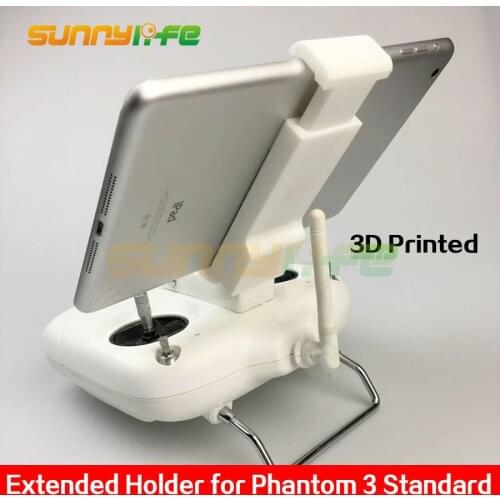 Extended Holder Remote Controller Bracket 7-10in Tablet Support Holder Clamp Clip for DJI Phantom 3 Standard 3S
