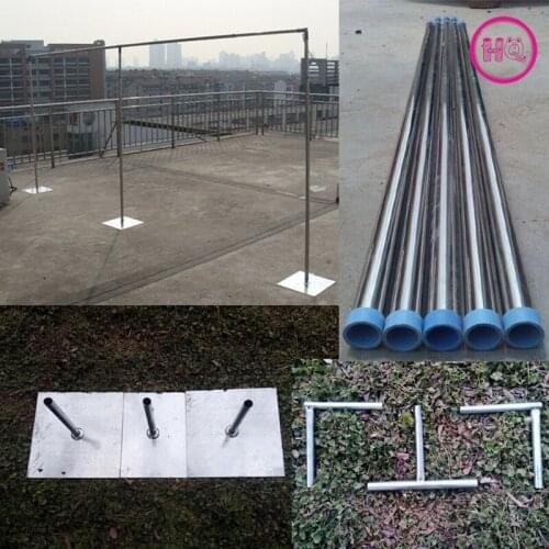 Wedding Backdrop Frame with expandable Rods Backdrop Stand Good Quality Wedding Stainless Steel Pipe Stand