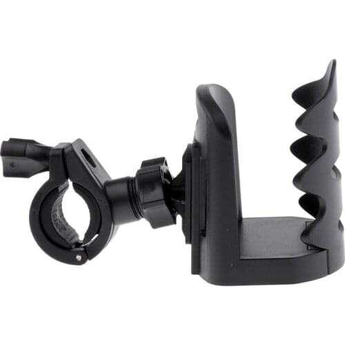 Bike Handlebar Cup Holder Expandable Base Bicycle Water Bottle Drink Bracket