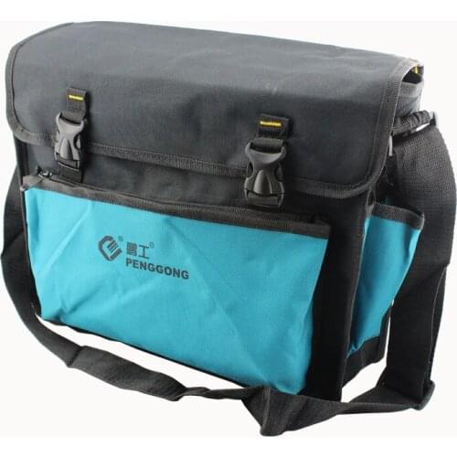 Water resistant canvas tool bag tool bag large tote bags electrician telecommunications maintenance tools