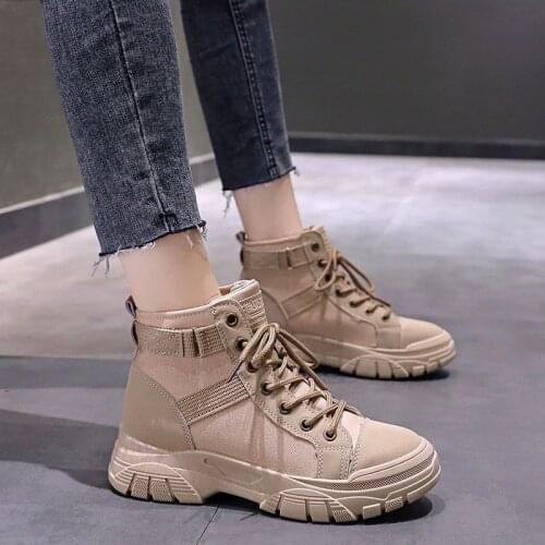 Womens Shoes Winter Women Boots Warm Fur Plush Lady Casual Shoes Lace Up Fashion Sneakers Zapatillas Mujer Platform Snow Boots