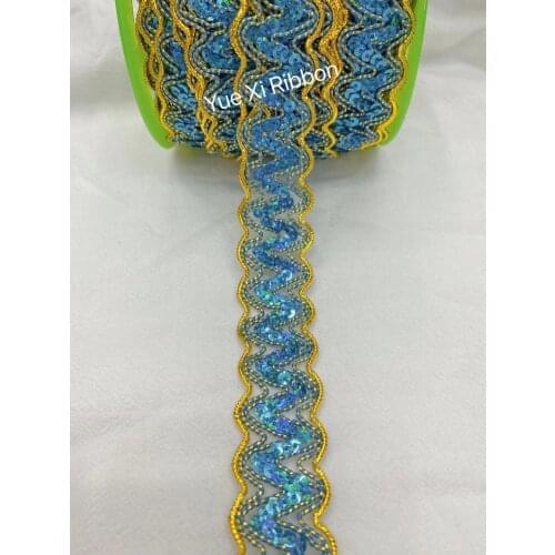 1meter/lot All Kinds of Paillette Lacework Lace Sequins lace Diy Handmade Decoration Material