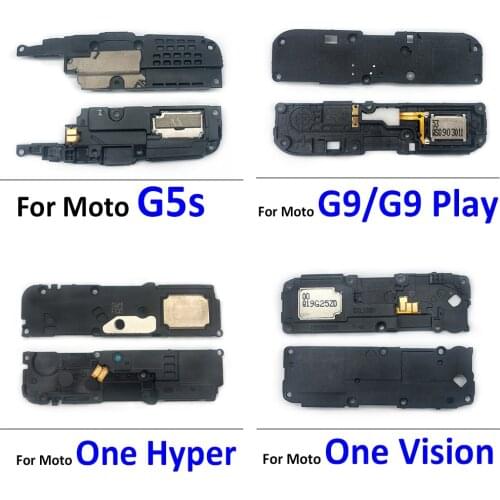 20Pcs/Lot, Loudspeaker Buzzer Rigner Flex Cable For Moto G5S G9 Play Plus One Hyper Vision Loud Speaker Flex Cable
