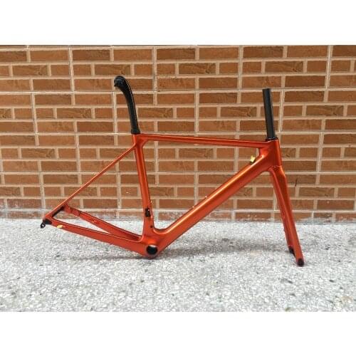 2018 T1100 fasterway O2 disc brake version carbon road frame:carbon Frame+Seatpost+Fork+Clamp+Headset,ems free shipping
