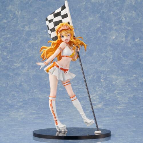 2021 Japanese original anime figure THE IDOLM@STER Hoshii Miki racing ver action figure collectible model toy for boys