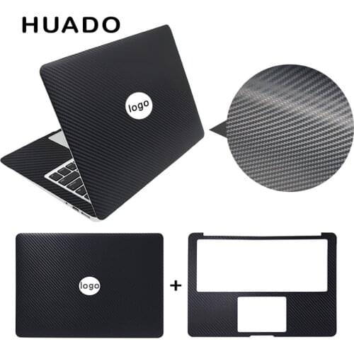 3D carbon fibre notebook stickers 13.3 laptop skin cover computer sitcker for macbook air 11.6 13.3 with Touch Bar Retina 15.6