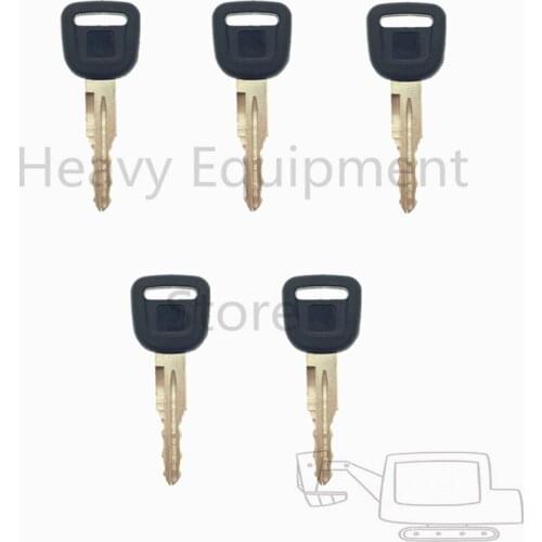 5 Pcs T0270-81840 Ignition Start Starter Keys for Kubota L Series Cab Tractor