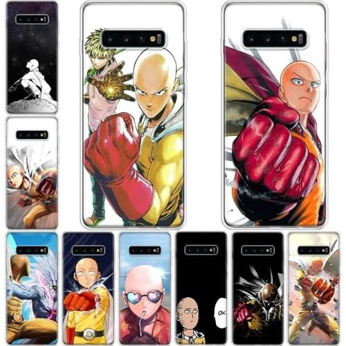 One Punch Man Anime Phone Case For Samsung Galaxy A71 A70 A51 A50 A41 A40 A30 A21 A10 A01 A90 A20S A20E A10S M30S A6 A7 A8 A9Plu