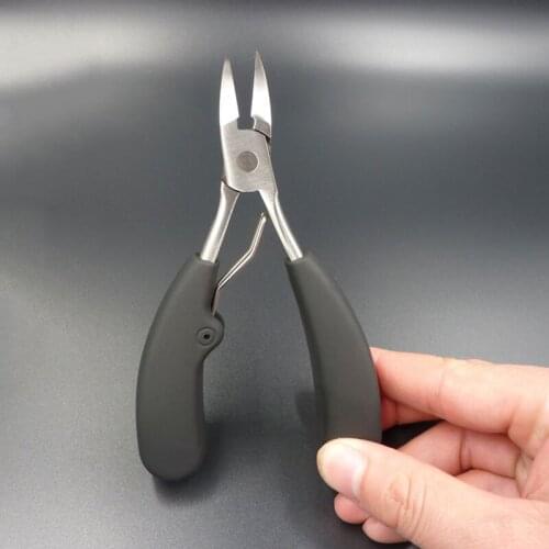 Big Size Stainless Steel Toe Finger Cuticle Nipper Nail Clipper Trimmer Cutter Plier Scissors Ingrown Nails Manicure Tool Beauty