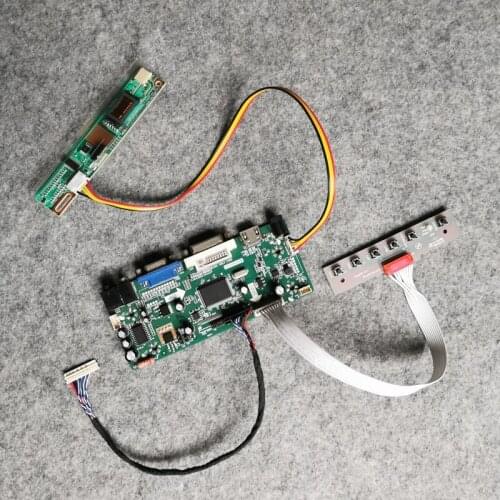 For N121I1/N121I2/N121I3/N121I9/N121IA screen 1280*800 display drive board card M.NT68676 1CCFL DIY kit 20 Pin LVDS VGA DVI