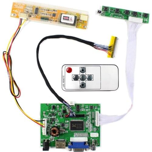 HD MI VGA AV Audio LCD Controller Board VS-TY2662-V196 for 15.6" LP156WH1 LTN156AT01 N156B3 B156XW01 1366X768 LCD Screen