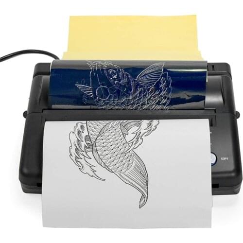 Tattoo Transfer Machine Kit Drawing Copier Printer Drawing Thermal Stencil Maker Tools For Tattoo Photos Transfer Paper Copy