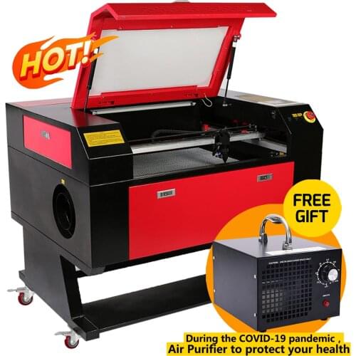 700*500mm CO2 Laser Engraver Cutting Machine Ruida For Wood Plywood Acrylic(shipping fee not included) Free Air Purifier