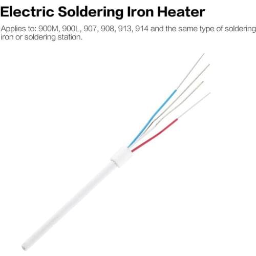 Iron Heater Soldering Station Electric Soldering Iron Heating Element Ceramic Core For 936A 8586 852D+ 898D 937 909D