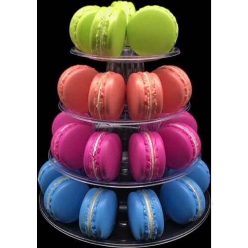 Layer High Quality Macarons Display Tower Holder Tiered Cupcake Tower Serving Stand Cupcake Tower Wedding Display Stand
